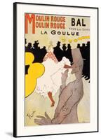 Moulin Rouge, c.1891-Henri de Toulouse-Lautrec-Framed Art Print