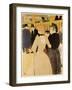 Moulin Rouge (La Goulue Et La Mome Fromage)-Henri de Toulouse-Lautrec-Framed Premium Giclee Print