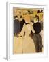 Moulin Rouge (La Goulue Et La Mome Fromage)-Henri de Toulouse-Lautrec-Framed Giclee Print