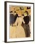 Moulin Rouge (La Goulue Et La Mome Fromage)-Henri de Toulouse-Lautrec-Framed Giclee Print