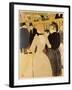 Moulin Rouge (La Goulue Et La Mome Fromage)-Henri de Toulouse-Lautrec-Framed Giclee Print