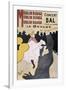 Moulin Rouge: La Goulue-Henri de Toulouse-Lautrec-Framed Premium Giclee Print