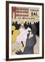 Moulin Rouge: La Goulue-Henri de Toulouse-Lautrec-Framed Premium Giclee Print