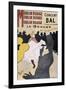 Moulin Rouge: La Goulue-Henri de Toulouse-Lautrec-Framed Premium Giclee Print