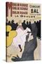 Moulin Rouge: La Goulue-Henri de Toulouse-Lautrec-Stretched Canvas