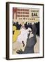 Moulin Rouge: La Goulue-Henri de Toulouse-Lautrec-Framed Art Print