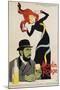 Moulin Rouge Movie Poster-null-Mounted Giclee Print