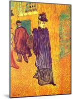 Moulin Rouge, Paris-Henri de Toulouse-Lautrec-Mounted Art Print