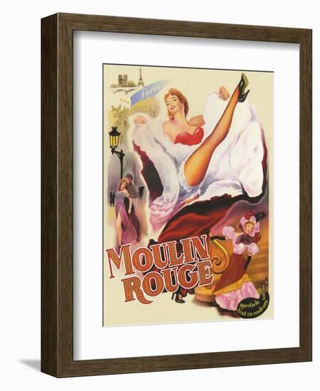 Moulin Rouge Paris-null-Framed Giclee Print