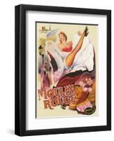 Moulin Rouge Paris-null-Framed Giclee Print