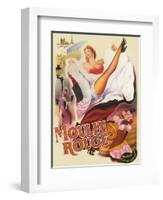 Moulin Rouge Paris-null-Framed Giclee Print