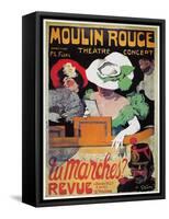 Moulin Rouge Poster, c1905-Jules-Alexandre Grün-Framed Stretched Canvas