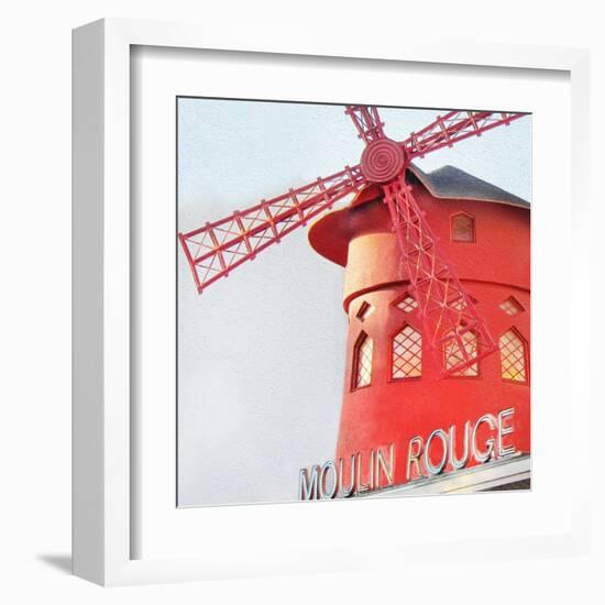 Moulin Rouge-Tosh-Framed Art Print