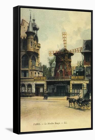 Moulin Rouge-null-Framed Stretched Canvas