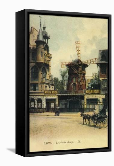 Moulin Rouge-null-Framed Stretched Canvas