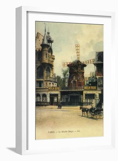 Moulin Rouge-null-Framed Premium Giclee Print