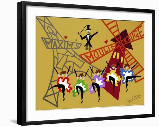 Moulin Rouge-Pierre Henri Matisse-Framed Giclee Print