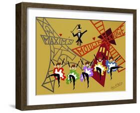 Moulin Rouge-Pierre Henri Matisse-Framed Giclee Print