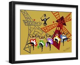 Moulin Rouge-Pierre Henri Matisse-Framed Giclee Print