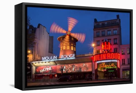 Moulin Rouge-Charles Bowman-Framed Stretched Canvas