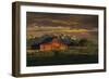 Moulton Barn Sunrise-Galloimages Online-Framed Photographic Print