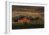 Moulton Barn Sunrise-Galloimages Online-Framed Photographic Print