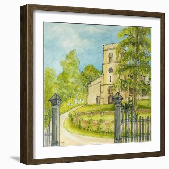 Moulton Curch, 2010-Joan Thewsey-Framed Giclee Print