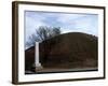 Mound Containing Ashes of 192 Athenian Soldiers Killed in Battle of Marathon-null-Framed Giclee Print