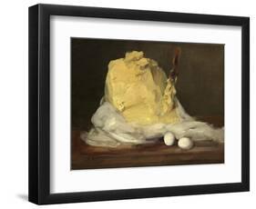 Mound of Butter, 1875-85-Antoine Vollon-Framed Giclee Print