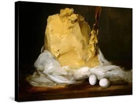 Mound of Butter-Antoine Vollon-Stretched Canvas