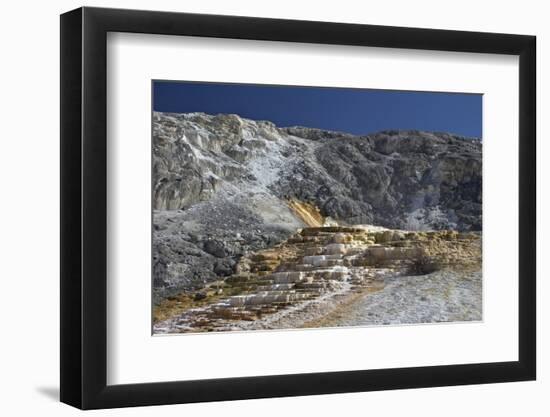 Mound Terrace, Mammoth Hot Springs, Yellowstone Nat'l Park, UNESCO Site, Wyoming, USA-Peter Barritt-Framed Photographic Print