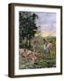 Mounds Builders (Tumulus Cutters) Recuding Coughs and Squash, Usa. Colour Engraving of the 19Th Cen-null-Framed Giclee Print