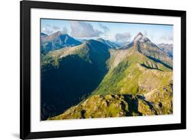 Mount Anahootz, Baranof Island, Alexander Archipelago, Southeast Alaska, USA-Mark A Johnson-Framed Photographic Print