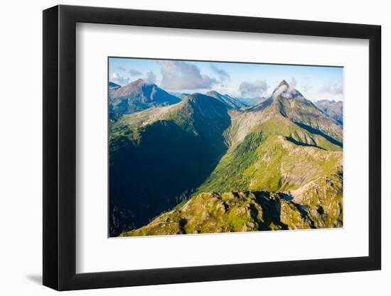 Mount Anahootz, Baranof Island, Alexander Archipelago, Southeast Alaska, USA-Mark A Johnson-Framed Photographic Print