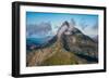 Mount Anahootz, Baranof Island, Alexander Archipelago, Southeast Alaska, USA-Mark A Johnson-Framed Photographic Print