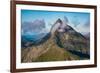 Mount Anahootz, Baranof Island, Alexander Archipelago, Southeast Alaska, USA-Mark A Johnson-Framed Photographic Print