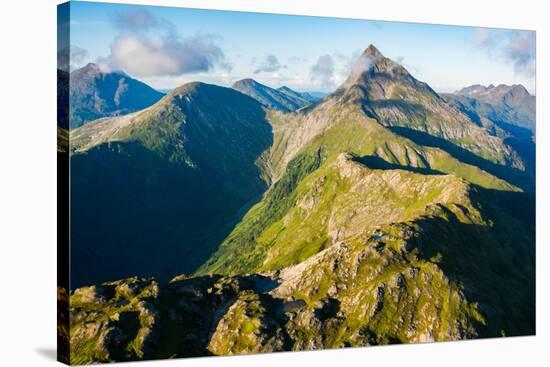 Mount Anahootz, Baranof Island, Alexander Archipelago, Southeast Alaska, USA-Mark A Johnson-Stretched Canvas