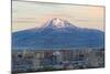 Mount Ararat and Yerevan viewed from Cascade at sunrise, Yerevan, Armenia, Cemtral Asia, Asia-G&M Therin-Weise-Mounted Photographic Print
