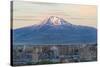 Mount Ararat and Yerevan viewed from Cascade at sunrise, Yerevan, Armenia, Cemtral Asia, Asia-G&M Therin-Weise-Stretched Canvas