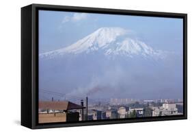 Mount Ararat, Erevan, Armenia, Caucasus, Central Asia-Sybil Sassoon-Framed Stretched Canvas