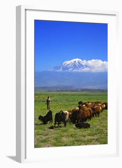 Mount Ararat-Charles Bowman-Framed Photographic Print