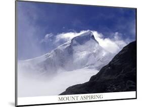 Mount Aspiring-AdventureArt-Mounted Photographic Print