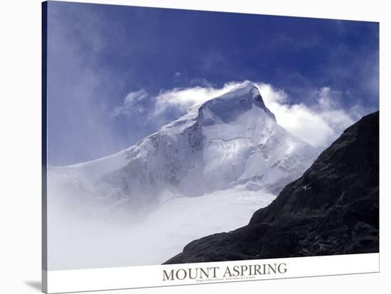 Mount Aspiring-AdventureArt-Stretched Canvas