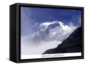 Mount Aspiring-AdventureArt-Framed Stretched Canvas