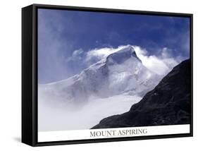 Mount Aspiring-AdventureArt-Framed Stretched Canvas