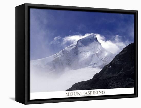 Mount Aspiring-AdventureArt-Framed Stretched Canvas