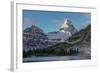 Mount Assiniboine and Mount Magog as Seen from Sunburst Lake-Howie Garber-Framed Photographic Print