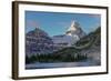 Mount Assiniboine and Mount Magog as Seen from Sunburst Lake-Howie Garber-Framed Photographic Print