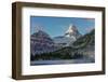 Mount Assiniboine and Mount Magog as Seen from Sunburst Lake-Howie Garber-Framed Photographic Print
