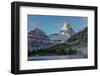 Mount Assiniboine and Mount Magog as Seen from Sunburst Lake-Howie Garber-Framed Photographic Print